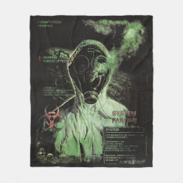 Bioabfall - Techno-Dystopian Streetwear Design Fleecedecke