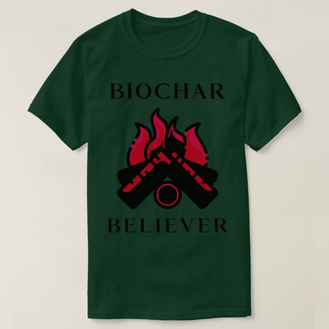 BIOCHAR GLAUBEN T-Shirt (Design vorne)