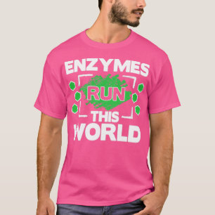 Biochemie Biochemiker Biologie Biologe Enzyme T-Shirt