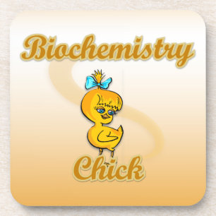 Biochemie Chick Getränkeuntersetzer