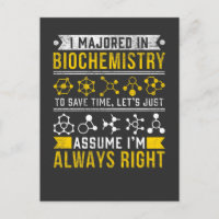 Biochemie Spaß Biologe Funny Scientist Joke