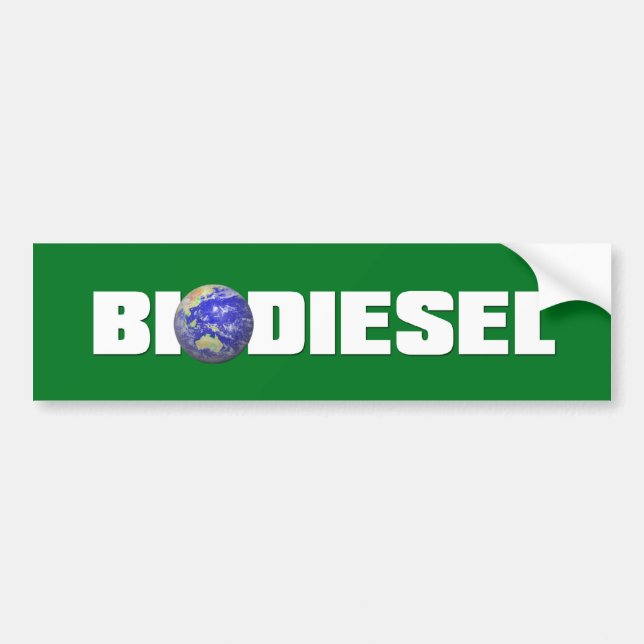 Biodiesel Autoaufkleber (Vorne)