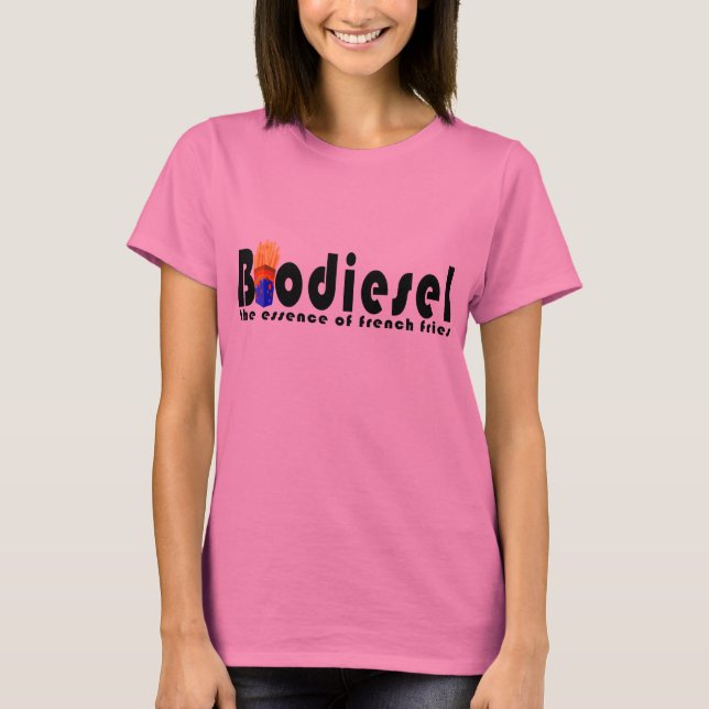 Biodiesel das Wesentliche des Pommes-FritesT - T-Shirt (Vorderseite)
