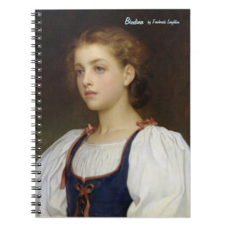 Biodina von Frederick Leighton-Notebook Notizblock