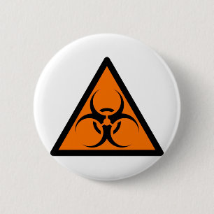 Biogefahr oder button