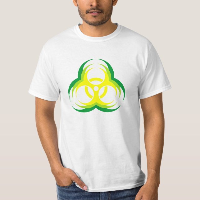 Biogefährdung-Blume 1 T-Shirt (Vorderseite)