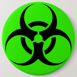Biogefährdung Button