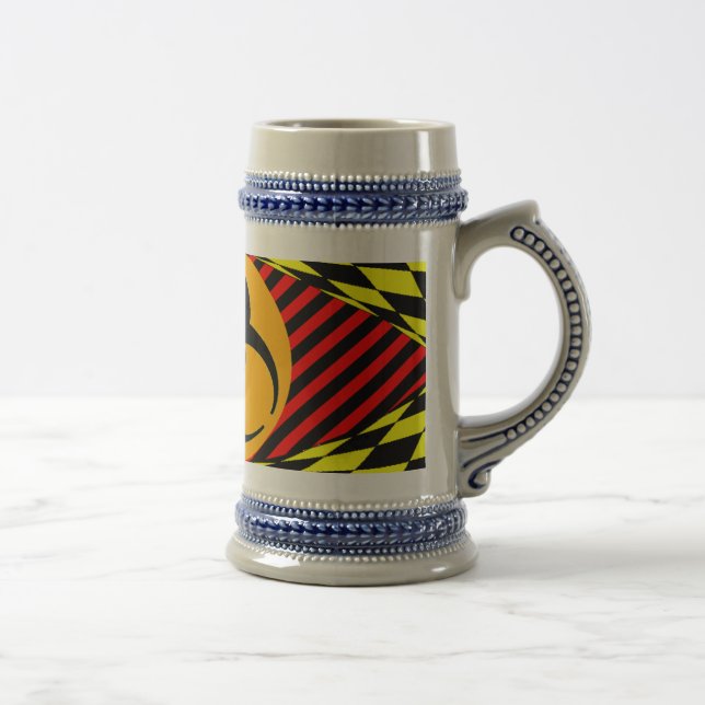 Biogefährdung Design von Kenneth Yoncich Bierglas (Rechts)