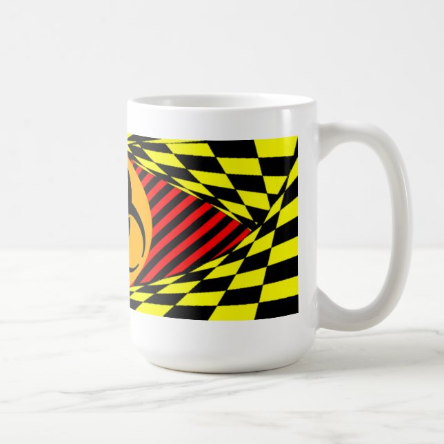 Biogefährdung Design von Kenneth Yoncich Tasse (Rechts)