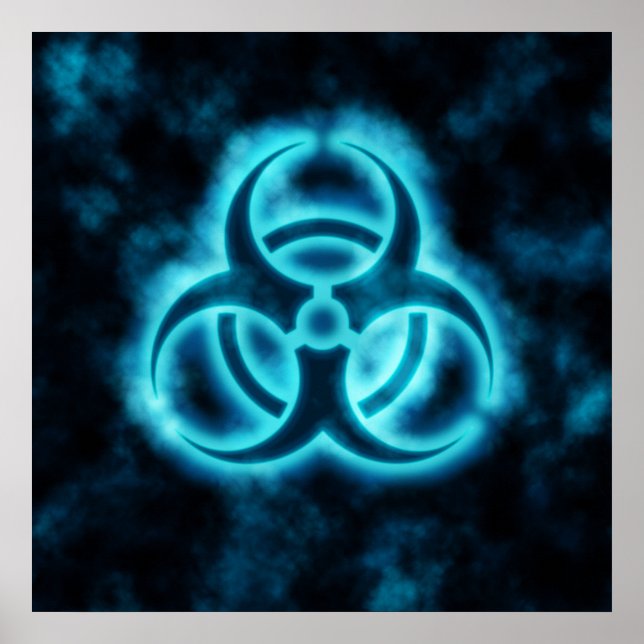 Biogefährdung Fog Poster (Vorne)