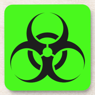 Biogefährdung Getränkeuntersetzer