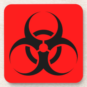 Biogefährdung Getränkeuntersetzer