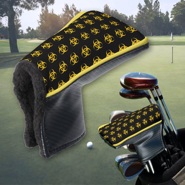 Biogefährdung Icon-Muster Golf Headcover (Von Creator hochgeladen)