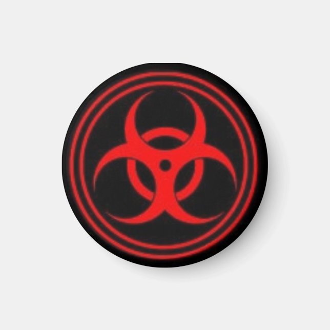 Biogefährdung Magnet (Vorne)
