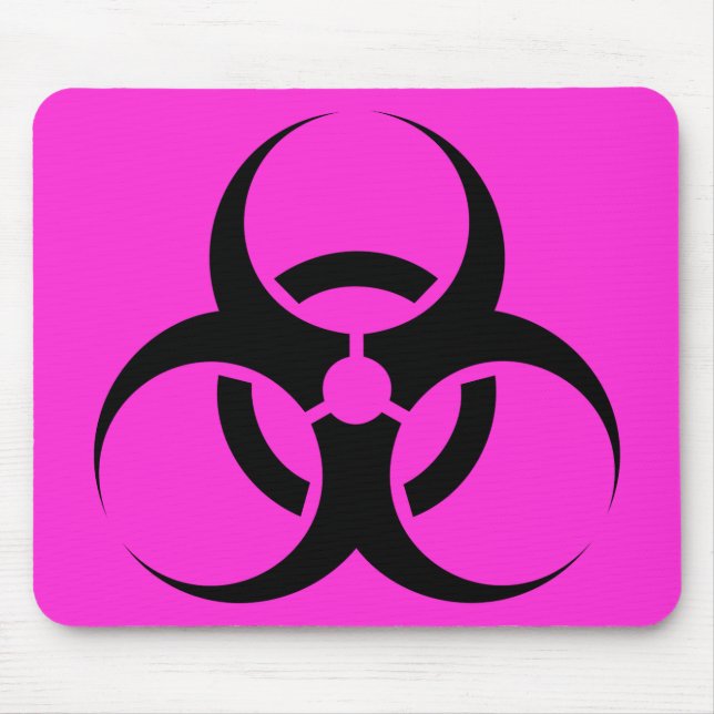 Biogefährdung Mousepad (Vorne)