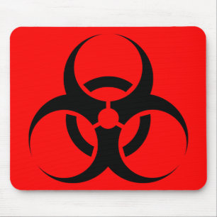 Biogefährdung Mousepad