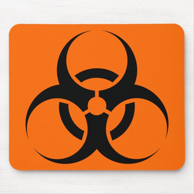 Biogefährdung Mousepad (Vorne)