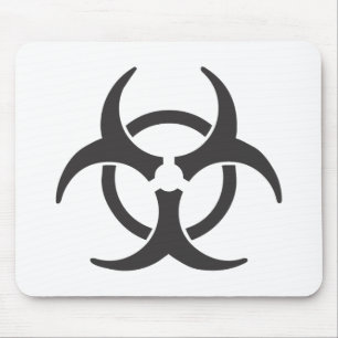 Biogefährdung Mousepad