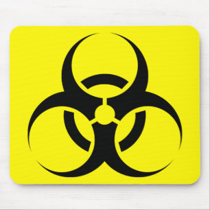 Biogefährdung Mousepad