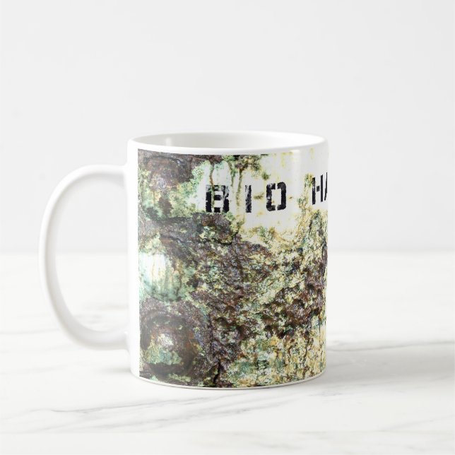Biogefährdung Neueste Tasse (Links)