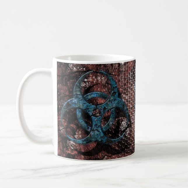 Biogefährdung Neueste Tasse (Links)