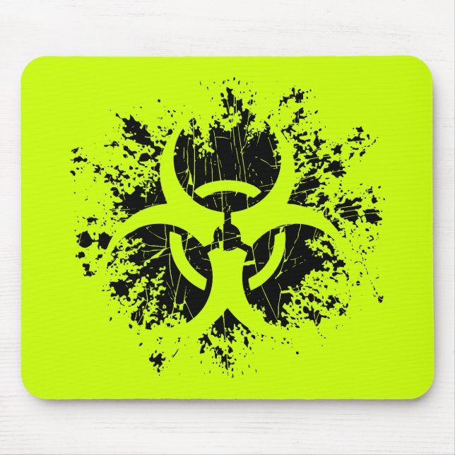 Biogefährdung - platsch mousepad (Vorne)