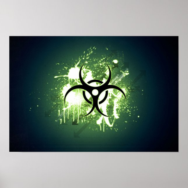 Biogefährdung Poster (Vorne)