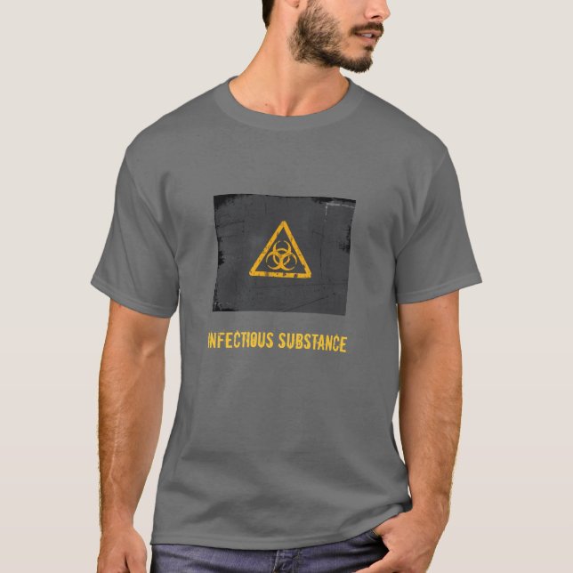 Biogefährdung T-Shirt (Vorderseite)