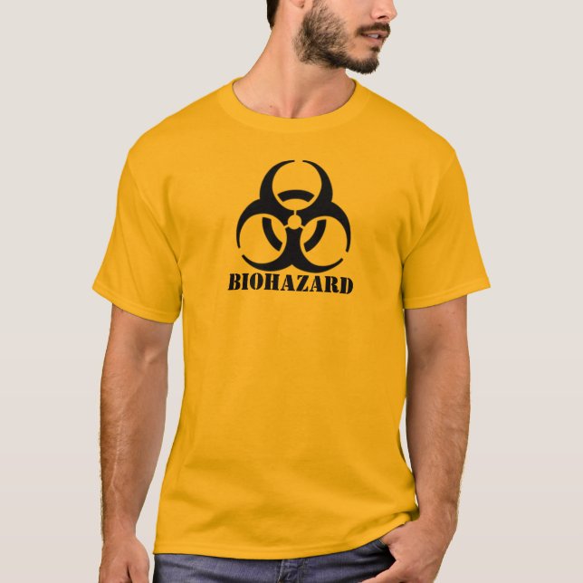 Biogefährdung T-Shirt (Vorderseite)