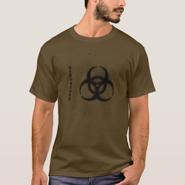 Biogefährdung T-Shirt (Vorderseite)