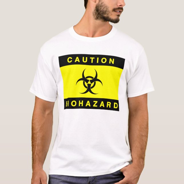Biogefährdung T - Shirt (Vorderseite)