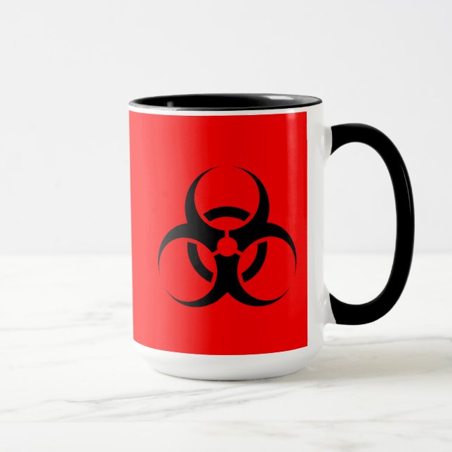 Biogefährdung Tasse (Rechts)