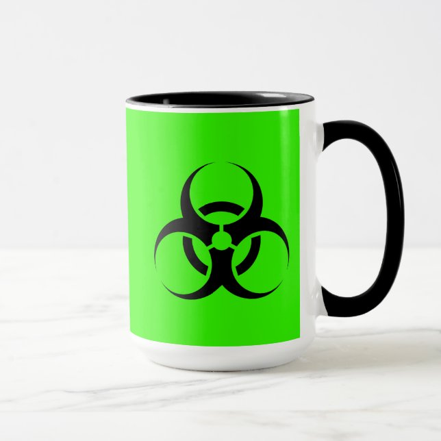 Biogefährdung Tasse (Rechts)