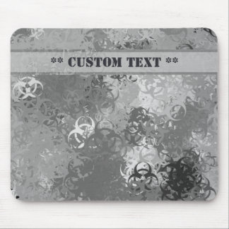Biogefährdung Urban Camouflage Mousepad mit benutz