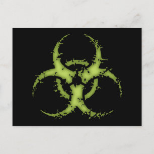 Biogefährdung-xdist Postkarte