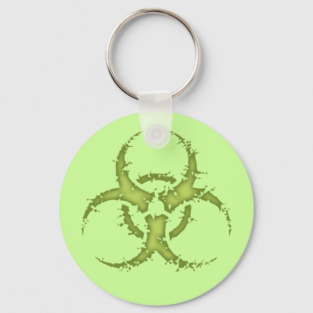 Biogefährdung-xdist Schlüsselanhänger (Vorderseite)