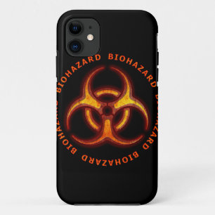 Biogefährdung Zombie Warning Case-Mate iPhone Hülle