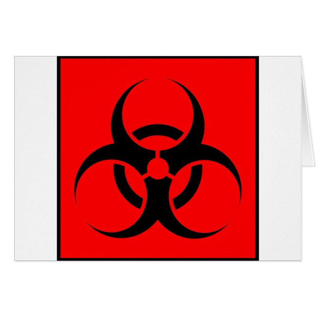 Biogefahren-oder (Vorderseite (Horizontal))