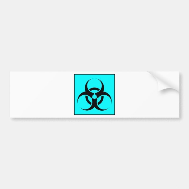 Biogefahren-oder Autoaufkleber (Vorne)