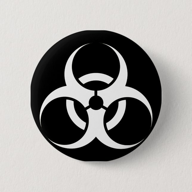 Biogefahren-oder Button (Vorderseite)