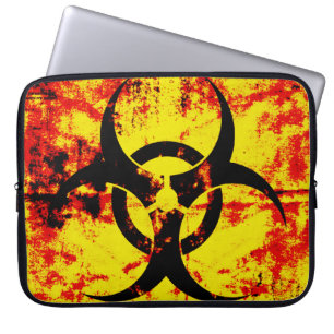 Biogefahrenneopren-Laptop-Hülse Laptopschutzhülle