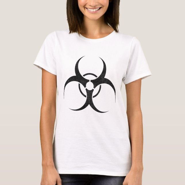 Biogefahrenzeichen T-Shirt (Vorderseite)