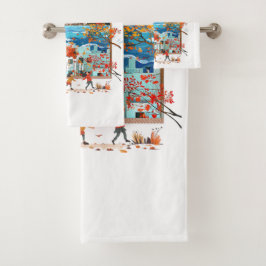 Biograd na Moru 2 Badhandtuch Set