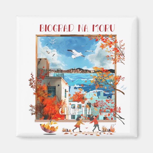 Biograd na Moru 2 Magnet (Vorne)