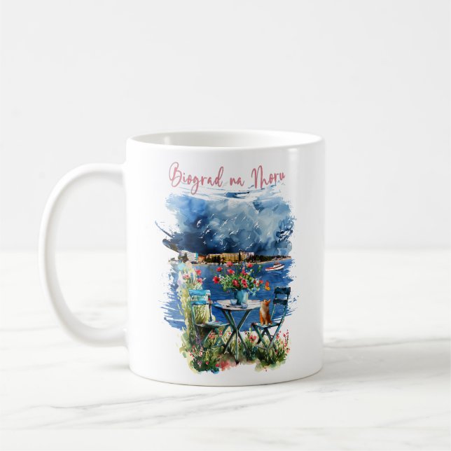 Biograd na moru 3 kaffeetasse (Links)