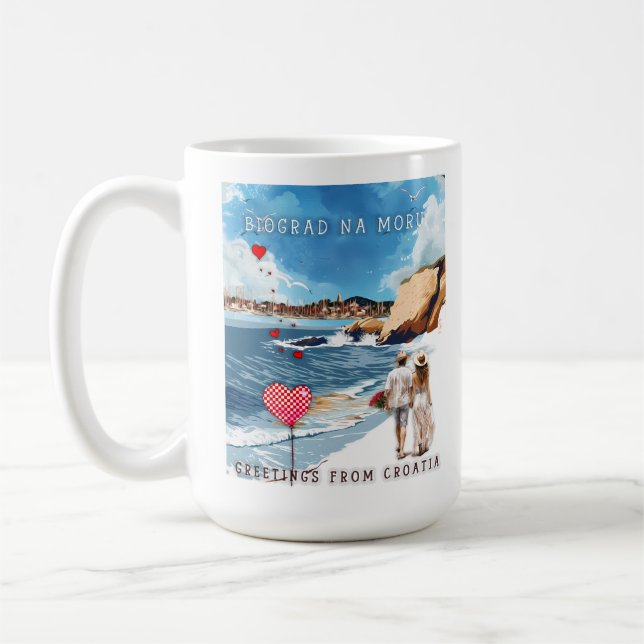 Biograd na moru 5 kaffeetasse (Links)