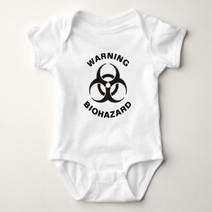 Biohazard Icon Baby Strampler
