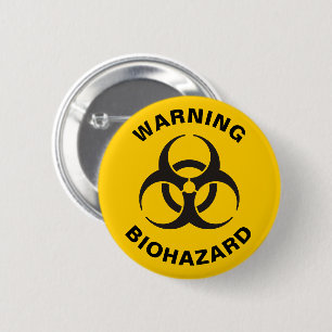 Biohazard Icon Button