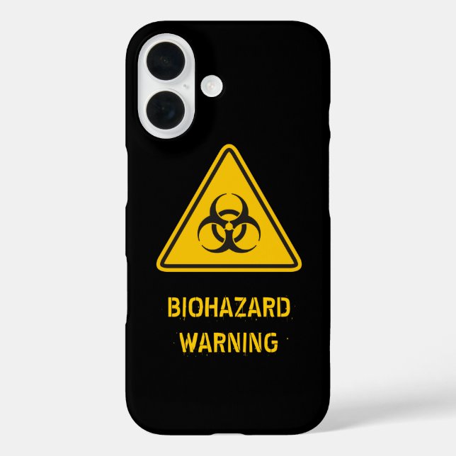 Biohazard Icon Case-Mate iPhone Hülle (Rückseite)