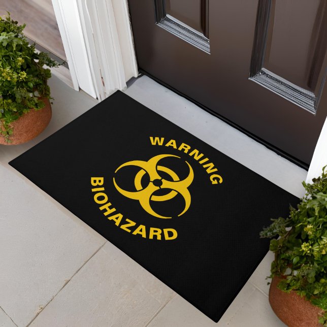 Biohazard Icon Fußmatte (Von Creator hochgeladen)